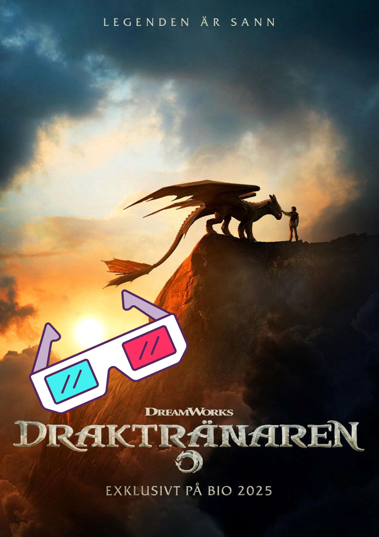 Affisch: Draktränaren Eng. tal 3D
